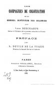  DESCHAMPS Léon - Les compagnies de colonisation et le conseil supérieur des Colonies