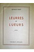  DIOP Birago - Leurres et lueurs (1ere édition 1960)