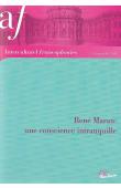  Interculturel Francophonies - 33 - René Maran: une conscience intranquille