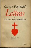  FOUCAULD Charles de - Lettres à Henry de Castries (édition 1938)