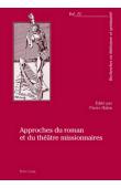  HALEN Pierre (édité par) - Approches du roman et du théâtre missionnaires