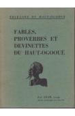  ADAM Jean-Jérôme c.s.sp. - Folklore du Haut-Ogooué - Fables, proverbes et devinettes du Haut-Ogooué                                    