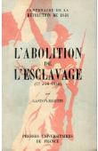  GASTON-MARTIN - L'abolition de l'esclavage (27 avril 1848)