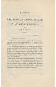  COHEN Marcel - Rapport sur une mission linguistique en Abyssinie (1910-1911)