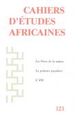  Cahiers d'études africaines - 123