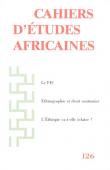  Cahiers d'études africaines - 126