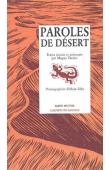   VAUTIER Maguy (textes choisis et présentés par) - Paroles de désert