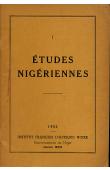  Etudes Nigériennes - 01, LE COEUR Charles - In Mémoriam Charles Le Coeur. Recueil d'articles sur les Toubous du Niger