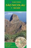  REITMAIER Pitt, FORTES Lucete - Cabo Verde - Sao Nicolau, carte au  1:50.000