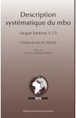  EWANE Christiane Félicité - Description systématique du mbo (langue bantoue A.15)