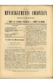  RC - 1905 n° 10,11,12 / Renseignements Coloniaux et Documents publiés par le Comité de l'Afrique Française - 1905 n° 10,11 et 12, BRUEL Georges - Le cercle du Moyen Logone