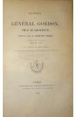  GORDON, Général Charles - Journal du général Gordon. Siège de Khartoum. Avec notes et documents inédits