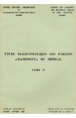  BALDE Abdoulaye - Etude dialectologique des parlers mandingues du Sénégal