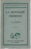  LEVY-BRUHL Lucien - La mentalité primitive