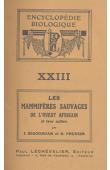  BIGOURDAN J., PRUNIER R. - Les mammifères sauvages de l'Ouest Africain et leur milieu