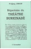  ZIMMER Wolfgang - Répertoire du théâtre burkinabè