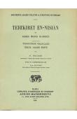  HOUDAS O., BENOIST E., (éditeurs) - Tedzkiret en Nisian fi Akhbar Molouk es Soudan; suivi de l'histoire de Sokoto. Reproduction photographique de l'édition de 1913-14