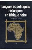  SOW Alfa Ibrahim, (éditeur) - Langues et politiques de langues en Afrique noire: l'expérience de l'Unesco