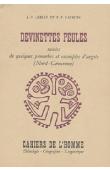  LEBEUF Jean-Paul, LACROIX Pierre-Francis - Devinettes peules, suivies de quelques proverbes et exemples d'argots (Nord-Cameroun)