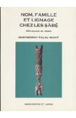  PALAU MARTI Montserrat - Les Sàbé-Opara. Recherches et matériaux inédits. Livre II: Nom, famille et lignage chez les Sàbé (République du Bénin)