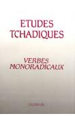  JUNGRAITHMAYR Hermann, TOURNEUX Henry, CARON Bernard, Groupe d'études tchadiques - Etudes tchadiques: verbes monoradicaux, actes de la  XIIème réunion du groupe d'études tchadiques. novembre 1987, suivi de Note sur la négation en haoussa par Bernard Caro