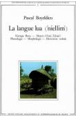 La langue lua (Niellim): groupe boua, Moyen-Chari, Tchad: phonologie, morphologie, dérivation verbale