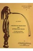  DERIVE Jean - Collecte et traduction des littératures orales. Un exemple négro-africain: les contes ngbaka-ma'bo de R.C.A.