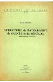  DUCOS Gisèle - Structure du badiaranke de Guinée et du Sénégal (phonologie, syntaxe)
