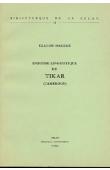  HAGEGE Claude - Esquisse linguistique du Tikar (Cameroun)