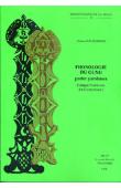  ROBINSON Clinton D. W. - Phonologie du gunu, parler yambassa (langue bantoue du Cameroun)