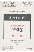  VILLERS Gauthier de, OMASOMBO TSHONDA Jean - Zaïre, la transition manquée: 1990-1997