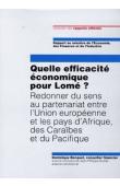  BOCQUET Dominique, GUILTAT Jean-Philippe, (éditeurs) - Quelle efficacité économique pour Lomé ?: redonner du sens au partenariat entre l'Union européenne et les pays d'Afrique, des Caraïbes et du Pacifique: rapport au ministre de l'Economie, des Finances