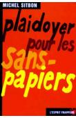  SITBON Michel - Plaidoyer pour les sans-papiers