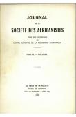 Journal de la Société des Africanistes - Tome 40 - fasc. 1 - 1970, GALLAY Alain - La poterie en pays sarakolé (Mali, Afrique occidentale)