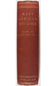  KINGSLEY Mary H. - West African Studies