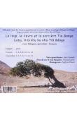 SEMEDO Aires, QUINT Nicolas - Le loup, le lièvre et la sorcière Tia Ganga. Bilingue Capverdien-Français  CD - Verso