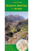 Cabo Verde - Santo Antão carte au  1:40.000 e - 4eme édition