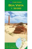  REITMAIER Pitt, FORTES Lucete - Cabo Verde - Boa Vista, carte au  1:50.000 e (édition 2017)