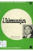  RABEMANANJARA Jacques, RAVELONANOSY G. (Textes commentés par) - J. Rabemananjara