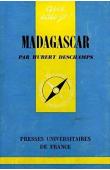  DESCHAMPS Hubert - Madagascar (édition de 1968)