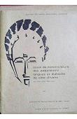  CECCALDI Pierrette - Essai de nomenclature des populations, langues et dialectes de Côte d'Ivoire