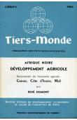  DUMONT René - Afrique noire - Développement agricole: Reconversion de l'économie agricole, Guinée, Côte d'Ivoire, Mali