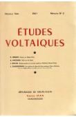  Etudes Voltaïques - Mémoire n° 2