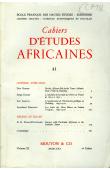 L'abolition de la traite des Noirs en France de 1814 à 1831 / L'organisation de l'instruction publique au Dahomey, 1894-1920, etc..