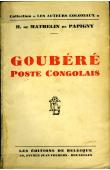  MATHELIN de PAPIGNY H. de - Goubéré, poste congolais