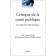  DOZON Jean-Pierre, FASSIN Didier (sous la direction de) - Critique de la santé publique: approches anthropologiques